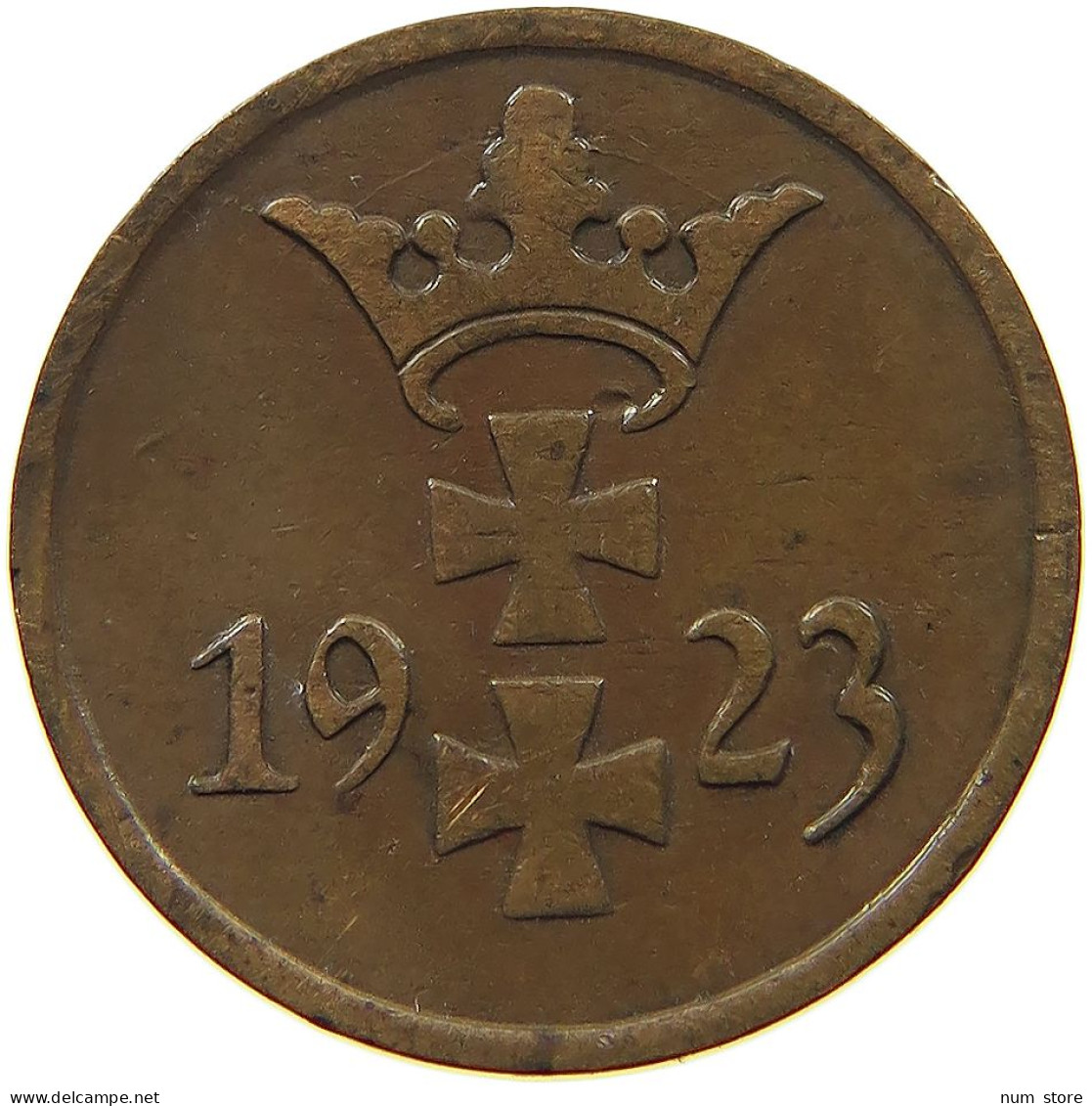 DANZIG PFENNIG 1923  #MA 100570 - Otros & Sin Clasificación