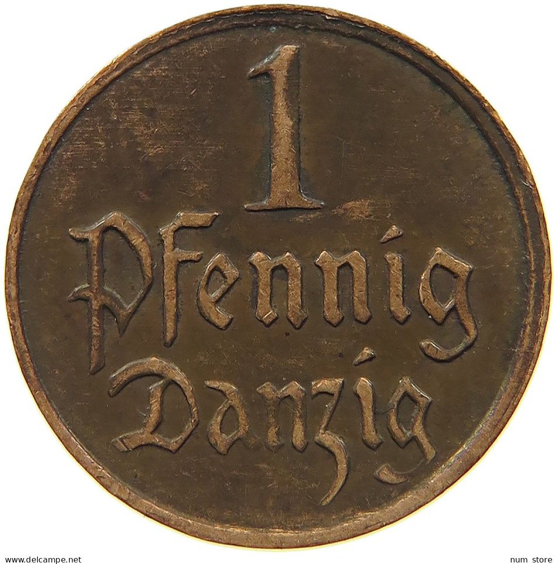 DANZIG PFENNIG 1930  #MA 100571 - Otros & Sin Clasificación