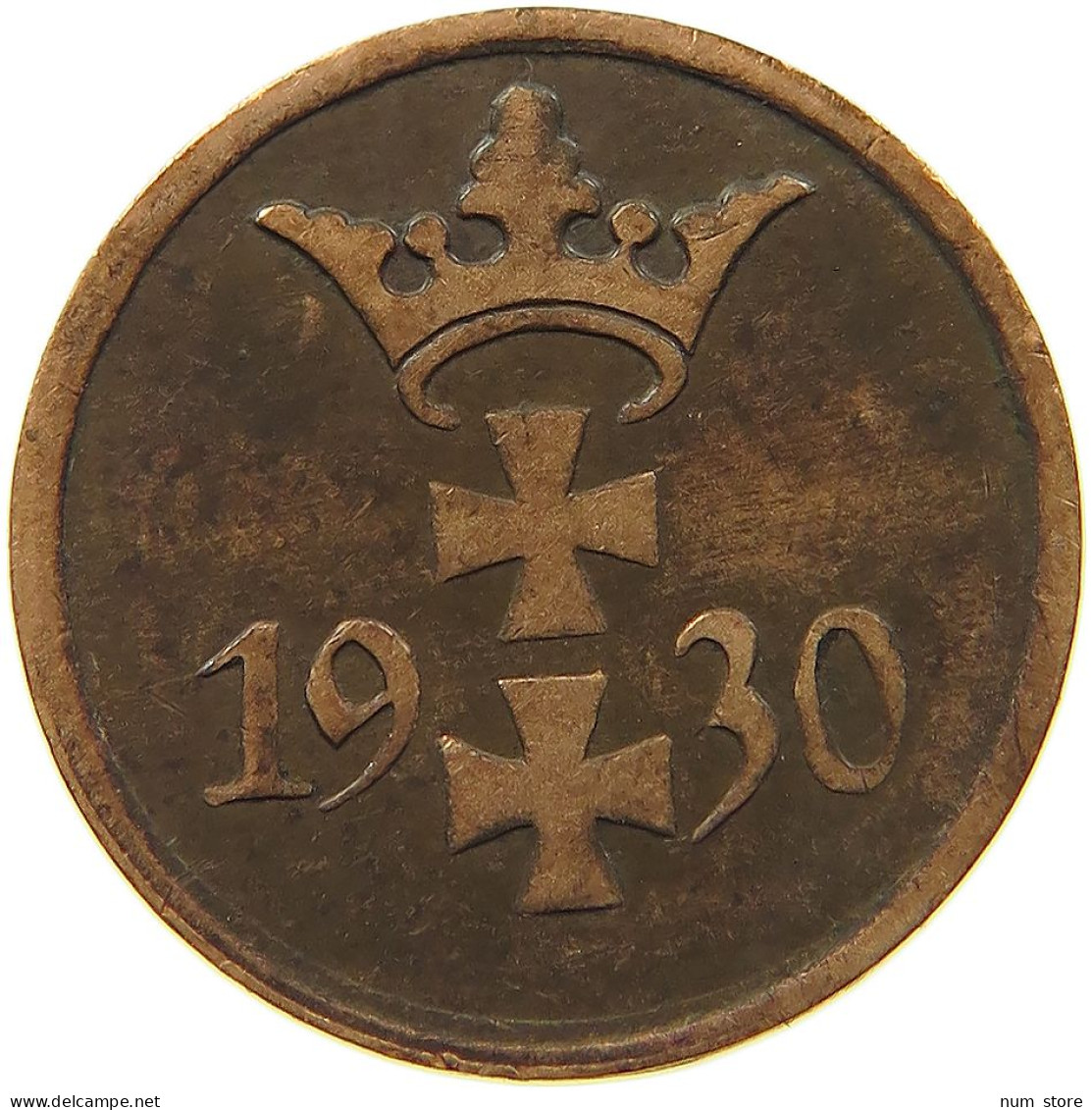 DANZIG PFENNIG 1930  #MA 100571 - Sonstige & Ohne Zuordnung