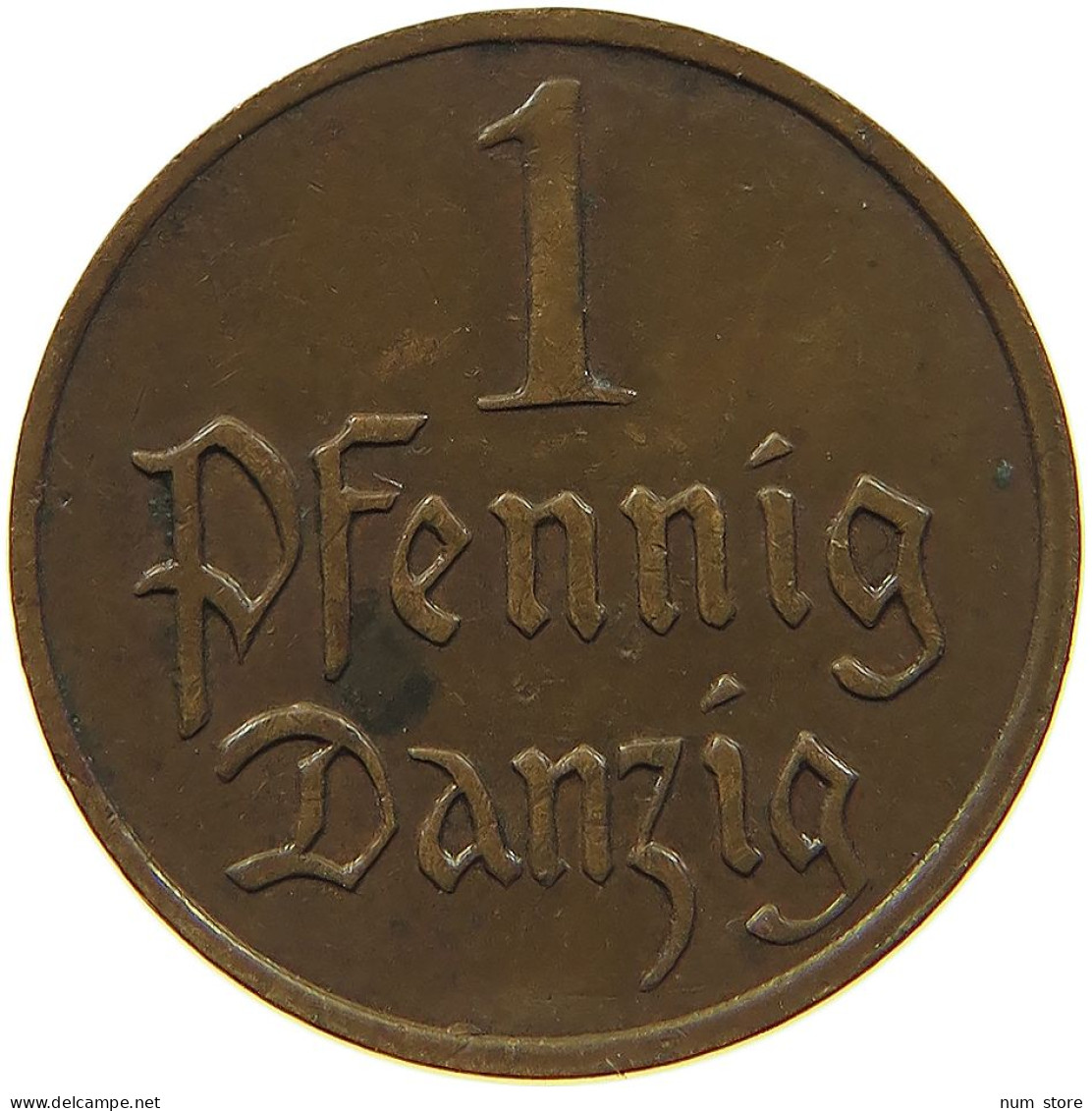 DANZIG PFENNIG 1930  #MA 100568 - Otros & Sin Clasificación