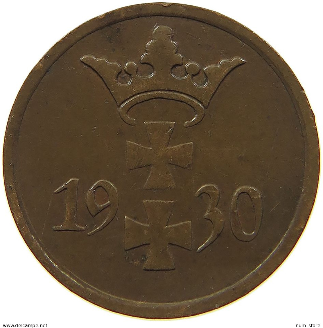 DANZIG PFENNIG 1930  #MA 100568 - Otros & Sin Clasificación