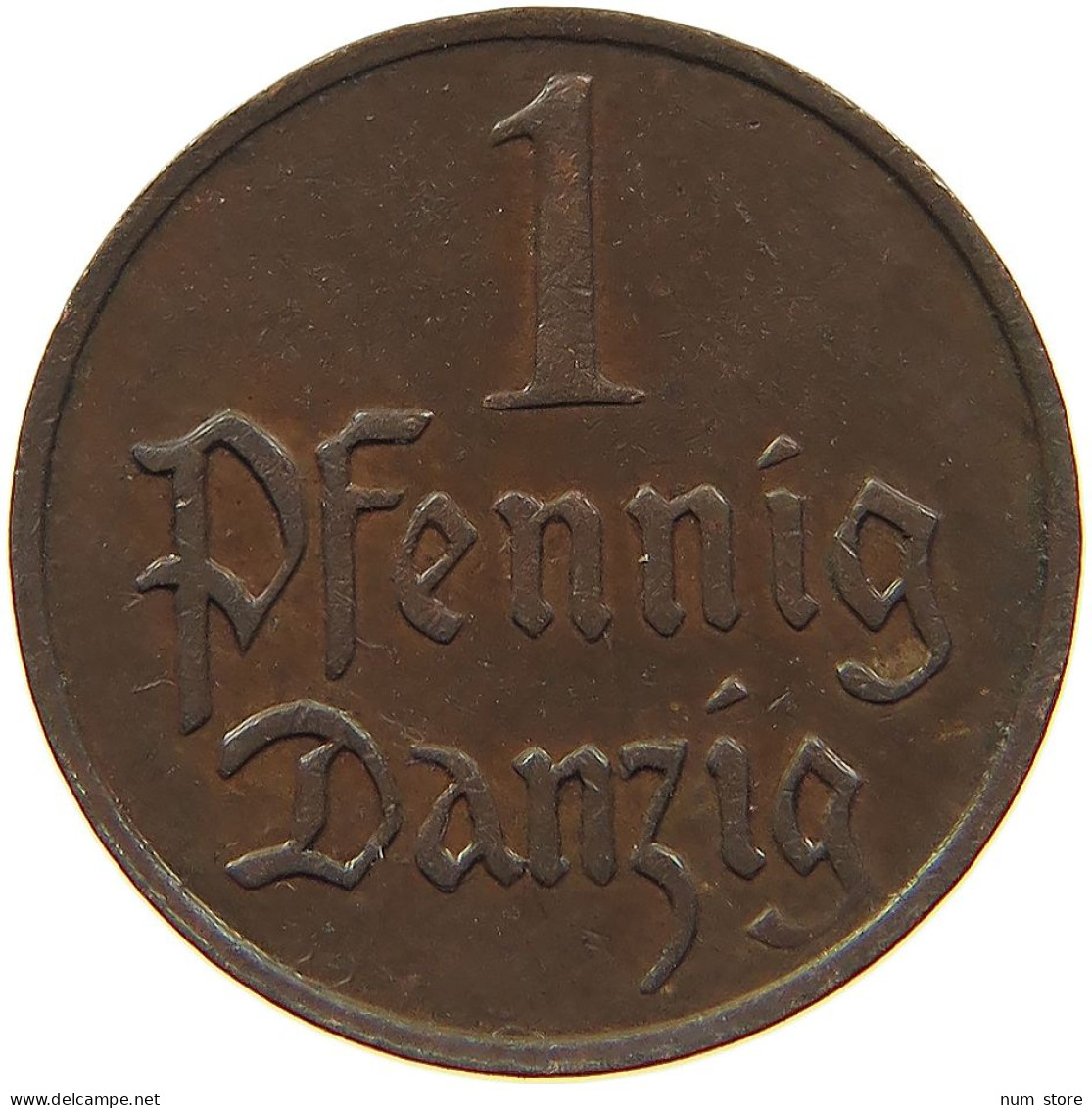 DANZIG PFENNIG 1930  #MA 100556 - Otros & Sin Clasificación