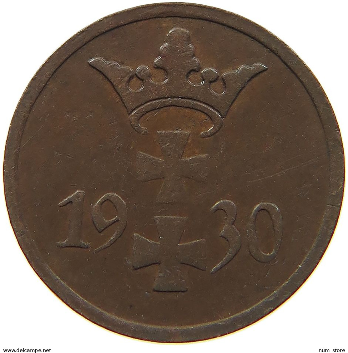 DANZIG PFENNIG 1930  #MA 100556 - Otros & Sin Clasificación