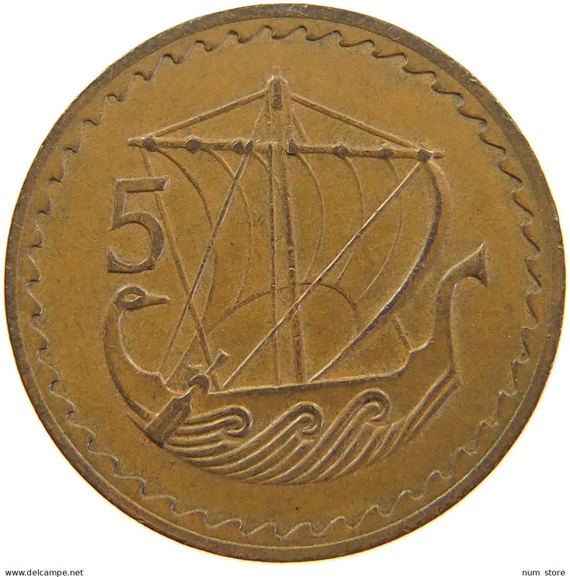 CYPRUS 5 MILS 1963  #MA 067777 - Cipro