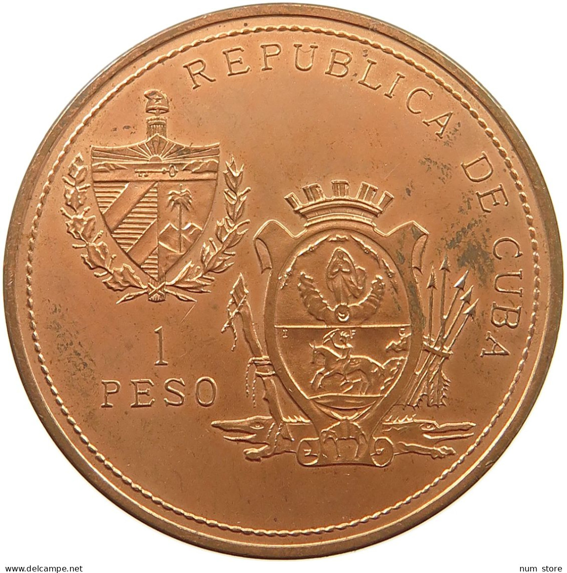 CUBA PESO 1993  #MA 016776 - Kuba