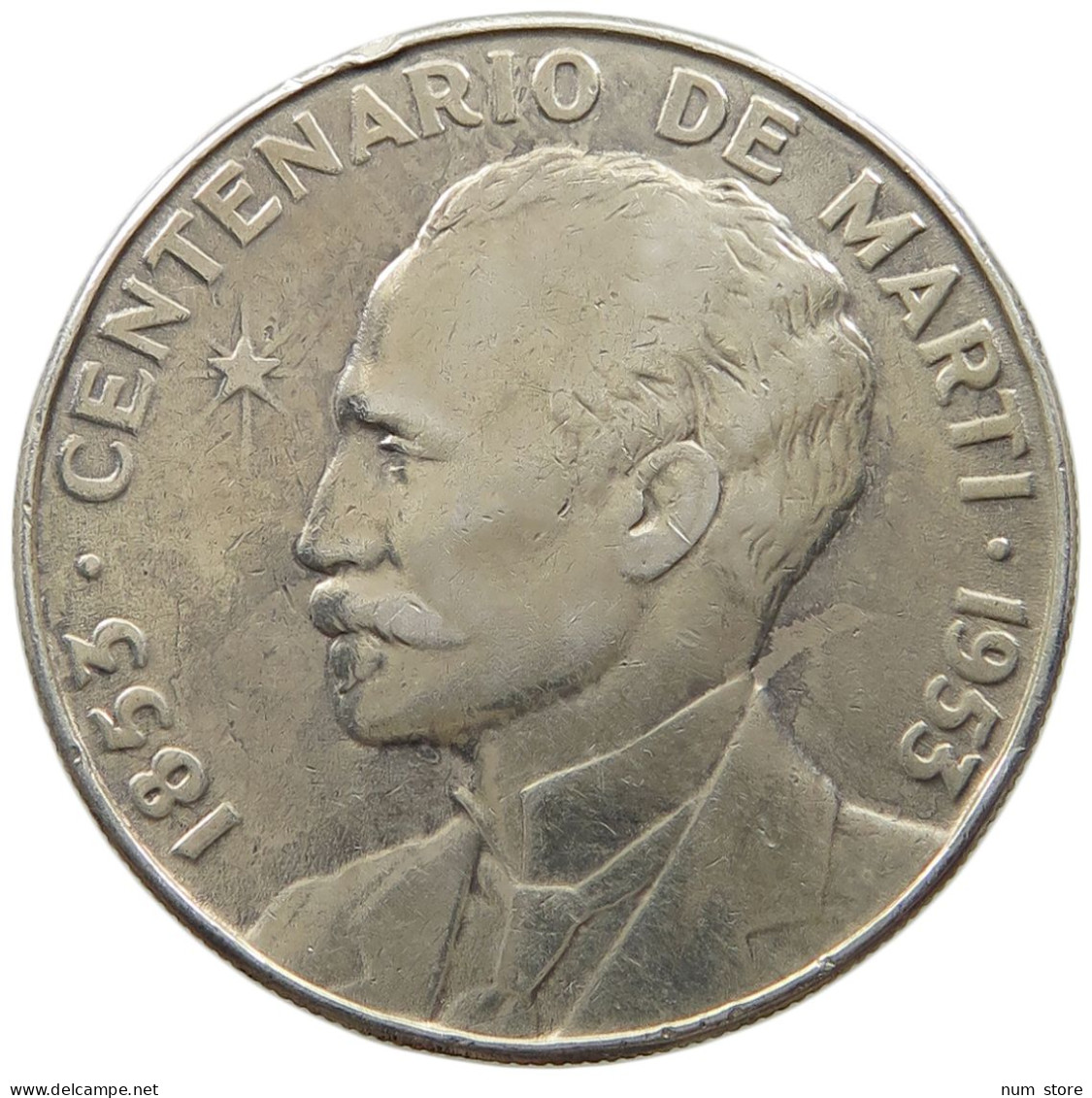 CUBA PESO 1953  #MA 019050 - Kuba