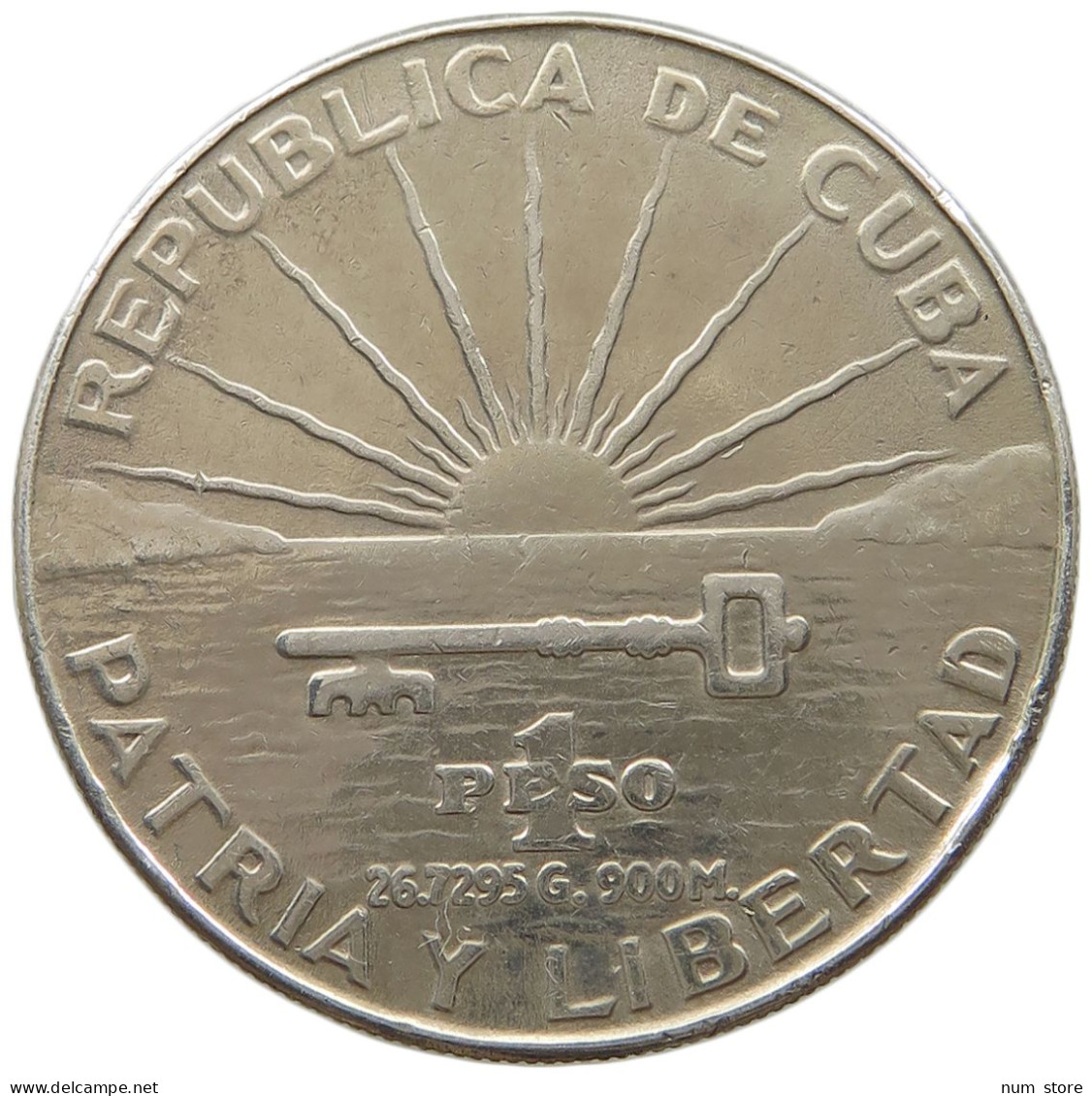 CUBA PESO 1953  #MA 019050 - Kuba