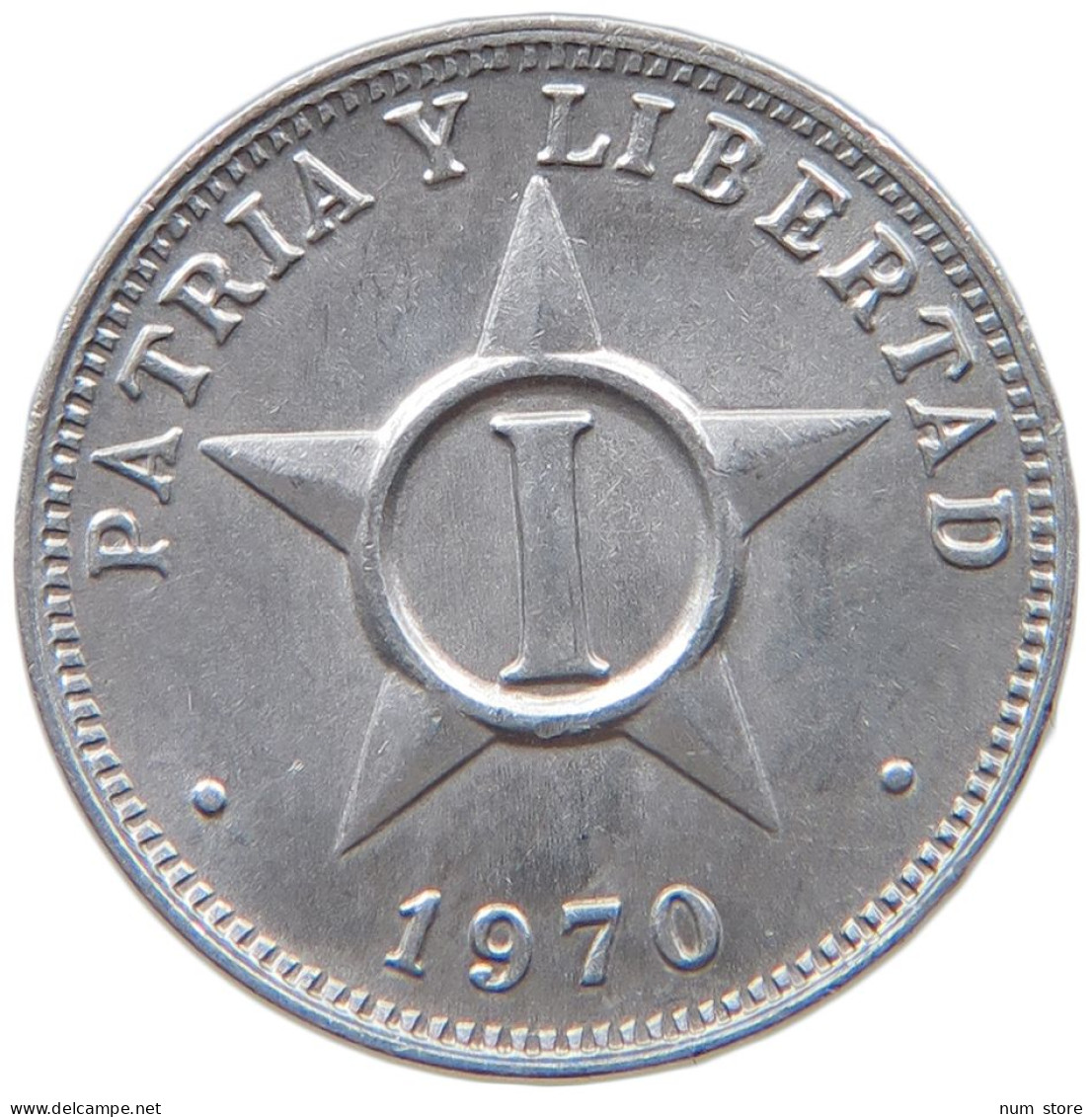 CUBA CENTAVO 1970  #MA 073248 - Cuba