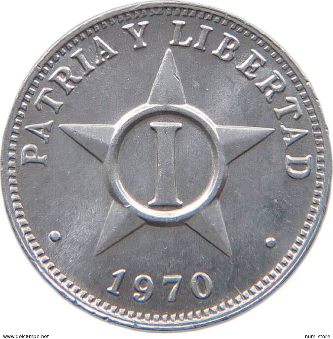 CUBA CENTAVO 1970  #MA 020759 - Cuba