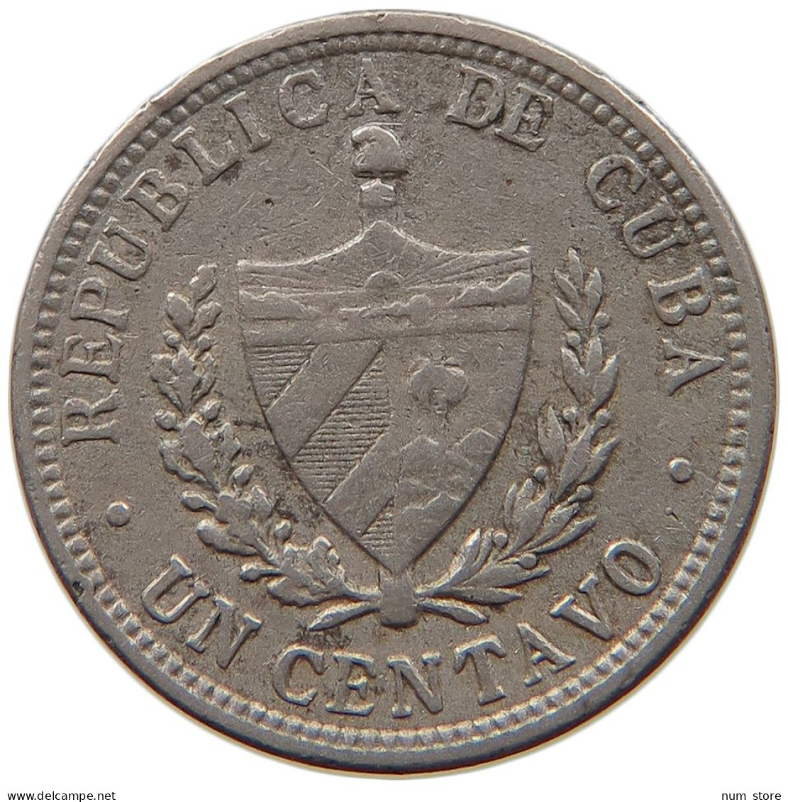 CUBA CENTAVO 1920  #MA 067714 - Cuba