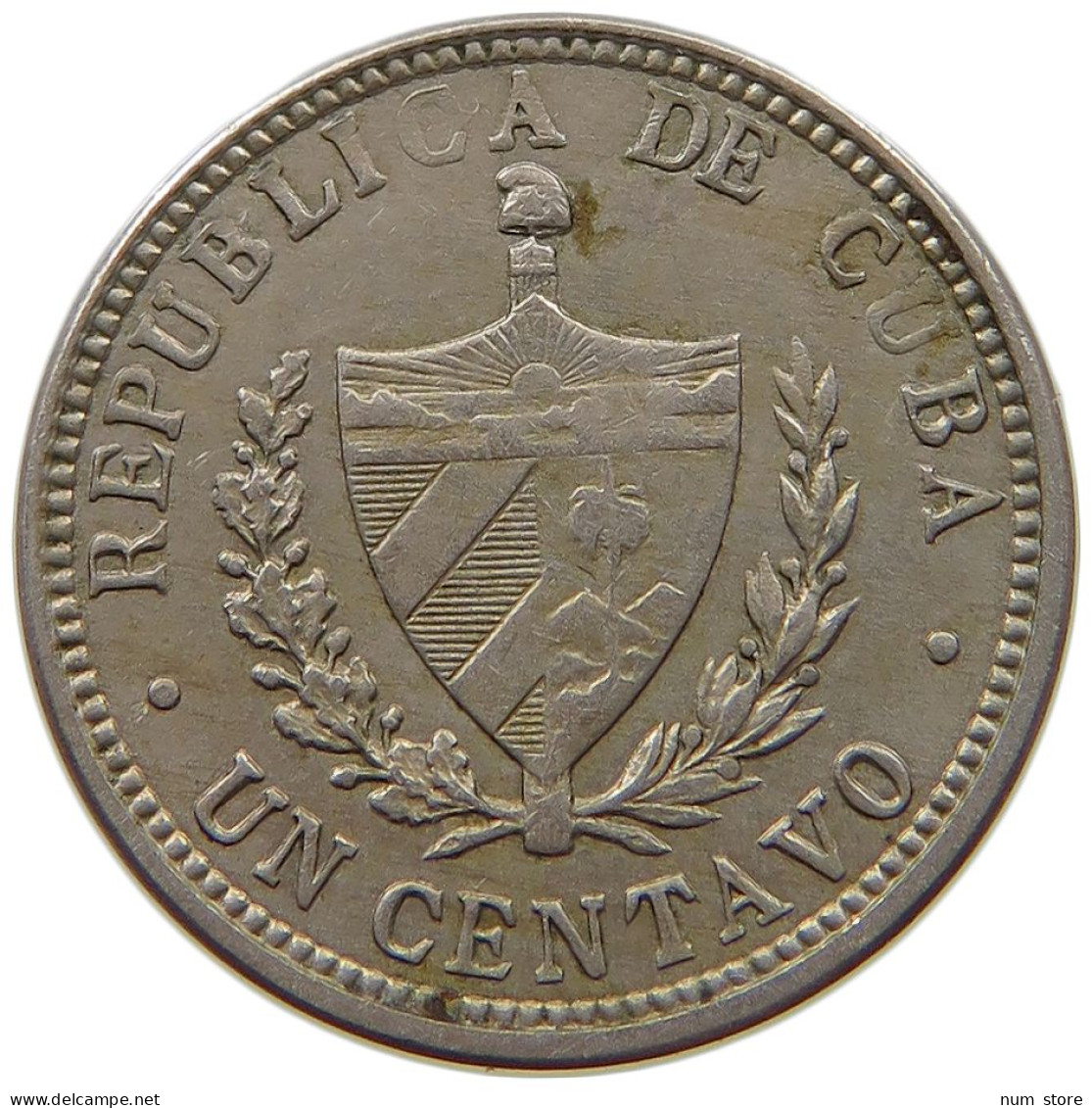 CUBA CENTAVO 1920  #MA 019049 - Kuba