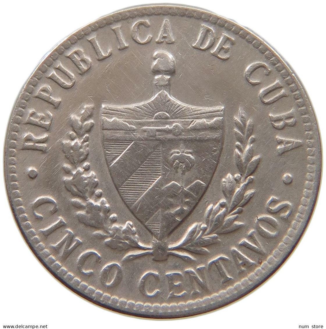 CUBA 5 CENTAVOS 1946  #MA 019045 - Kuba