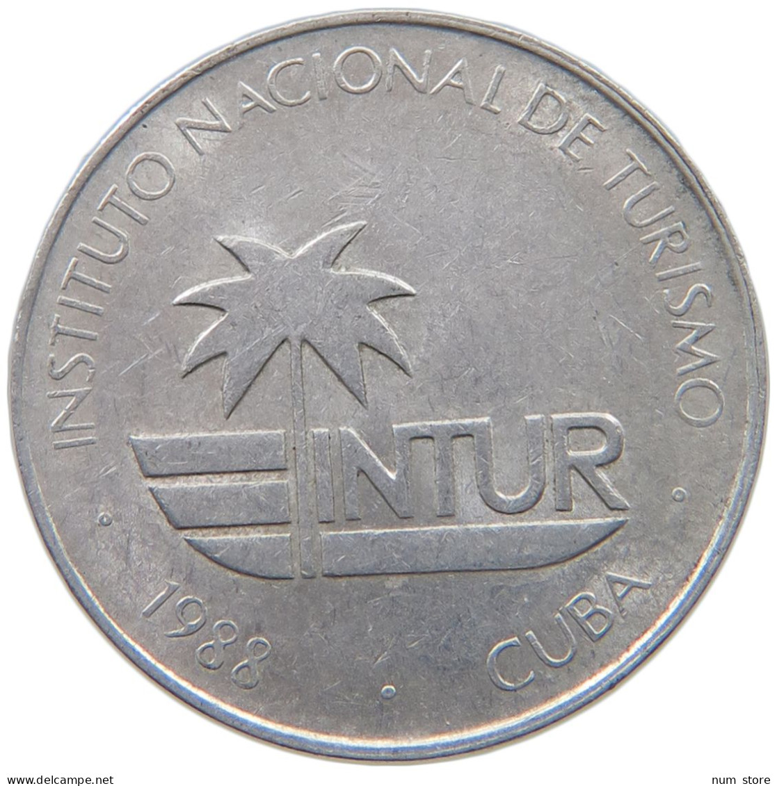 CUBA 25 CENTAVOS 1988  #MA 015928 - Kuba