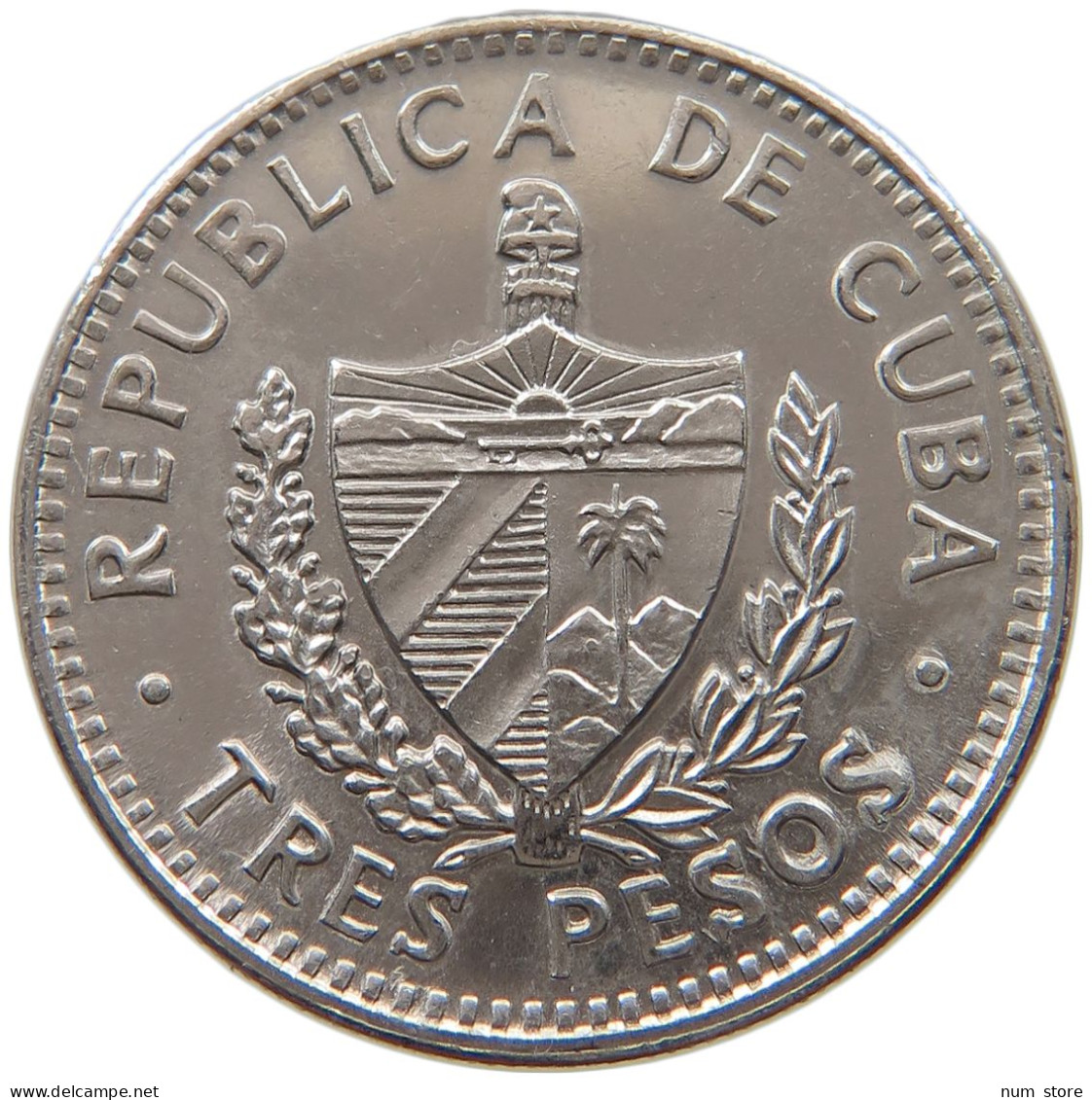 CUBA 3 PESOS 1995  #MA 019040 - Kuba