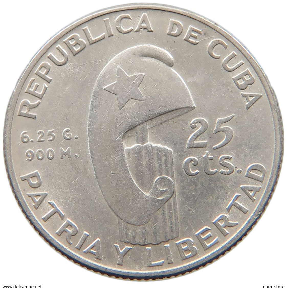 CUBA 25 CETNAVOS 1953  #MA 021053 - Cuba