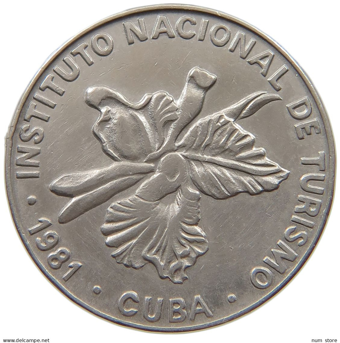 CUBA 25 CENTAVOS 1981  #MA 019043 - Cuba