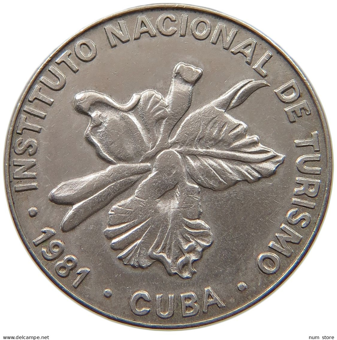 CUBA 25 CENTAVOS 1981  #MA 019042 - Cuba