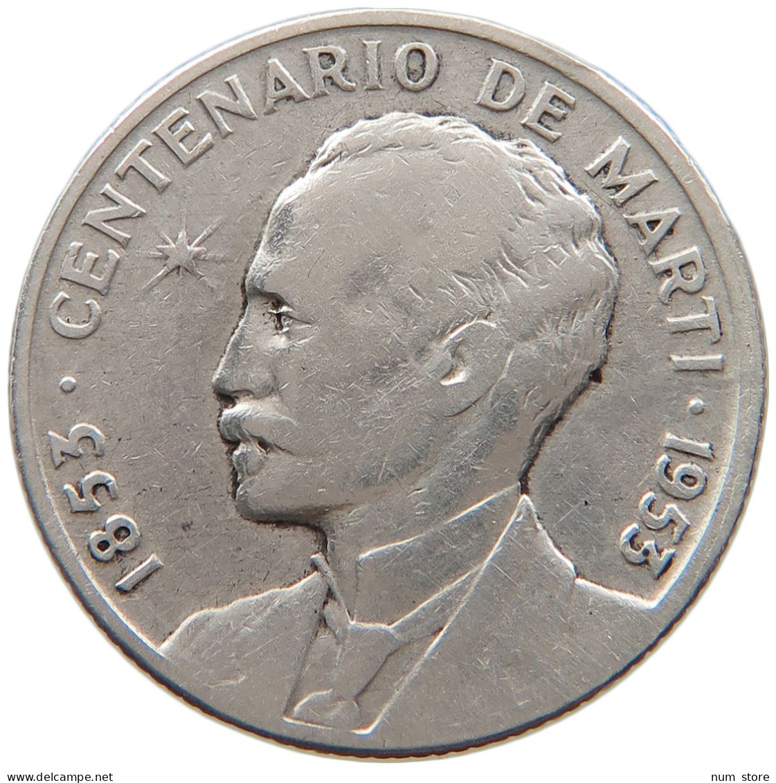 CUBA 25 CENTAVOS 1953  #MA 060521 - Cuba