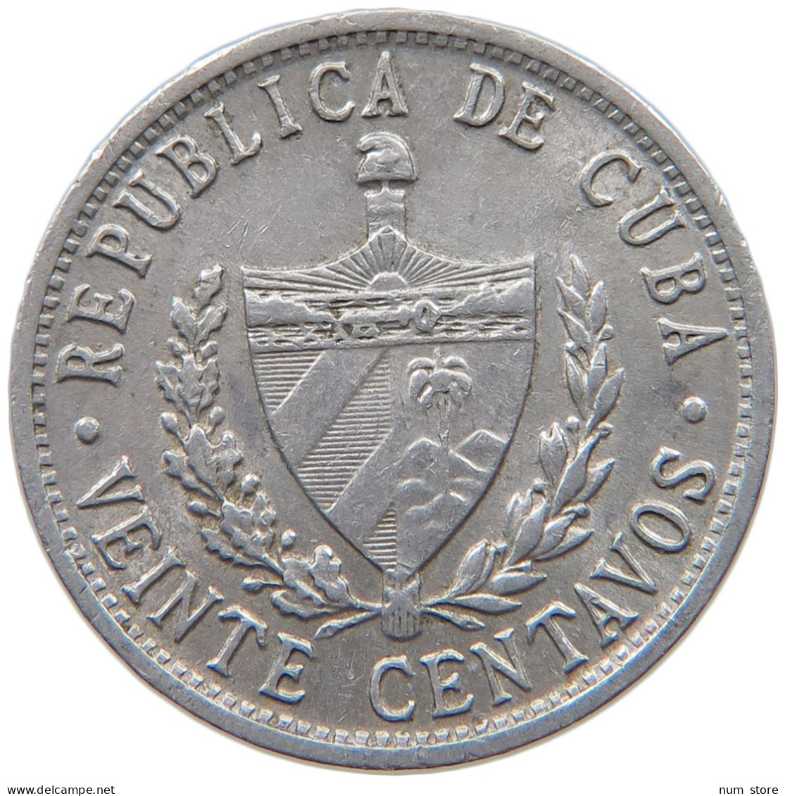 CUBA 20 CENTAVOS 1969  #MA 020754 - Kuba