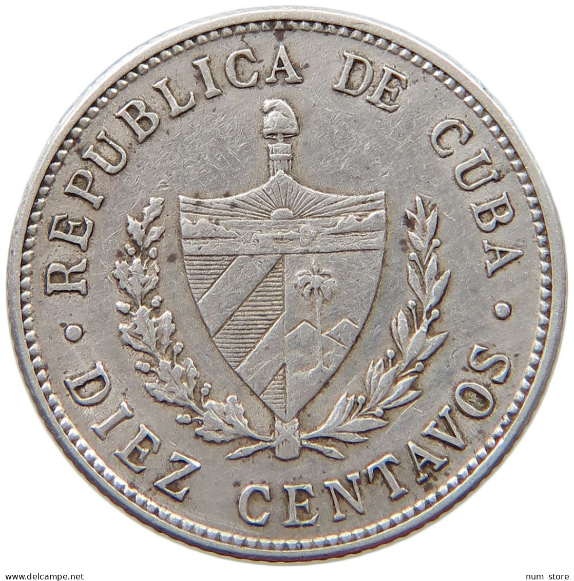 CUBA 10 CENTAVOS 1948  #MA 016752 - Kuba