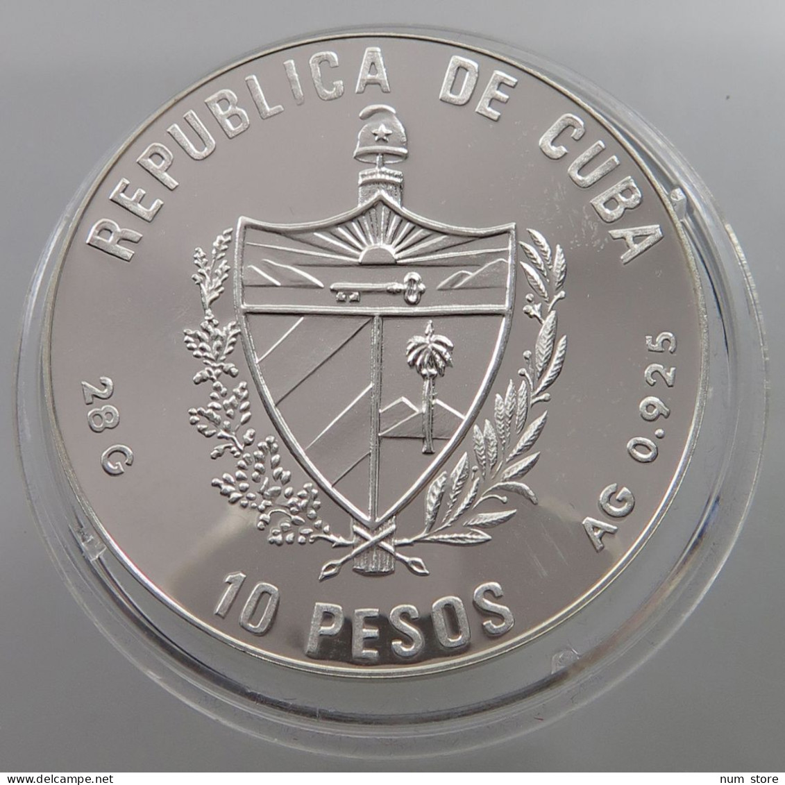 CUBA 10 PESOS 1992  #MA 011794 - Cuba