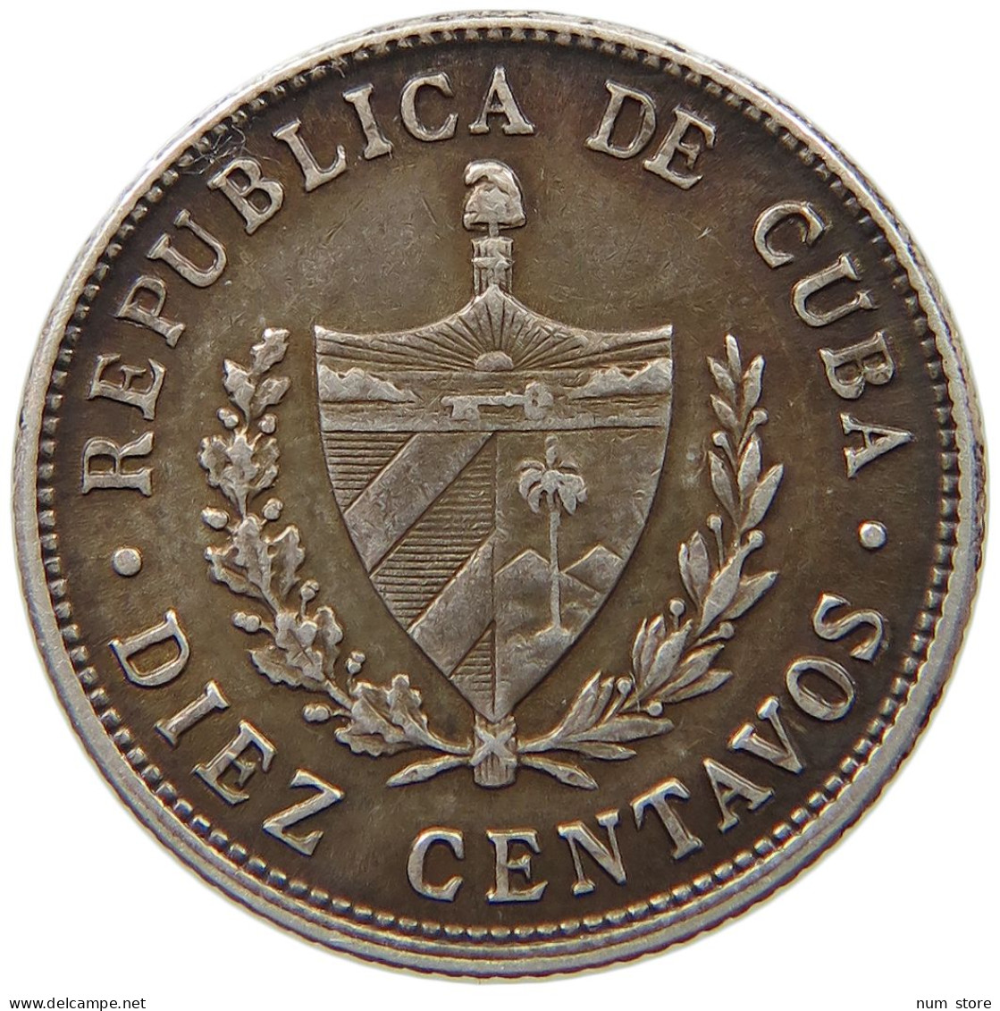 CUBA 10 CENTAVOS 1949  #MA 016754 - Cuba