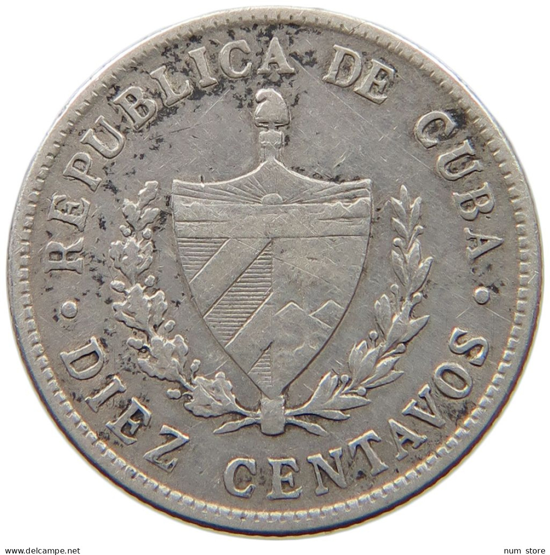 CUBA 10 CENTAVOS 1920  #MA 014447 - Kuba