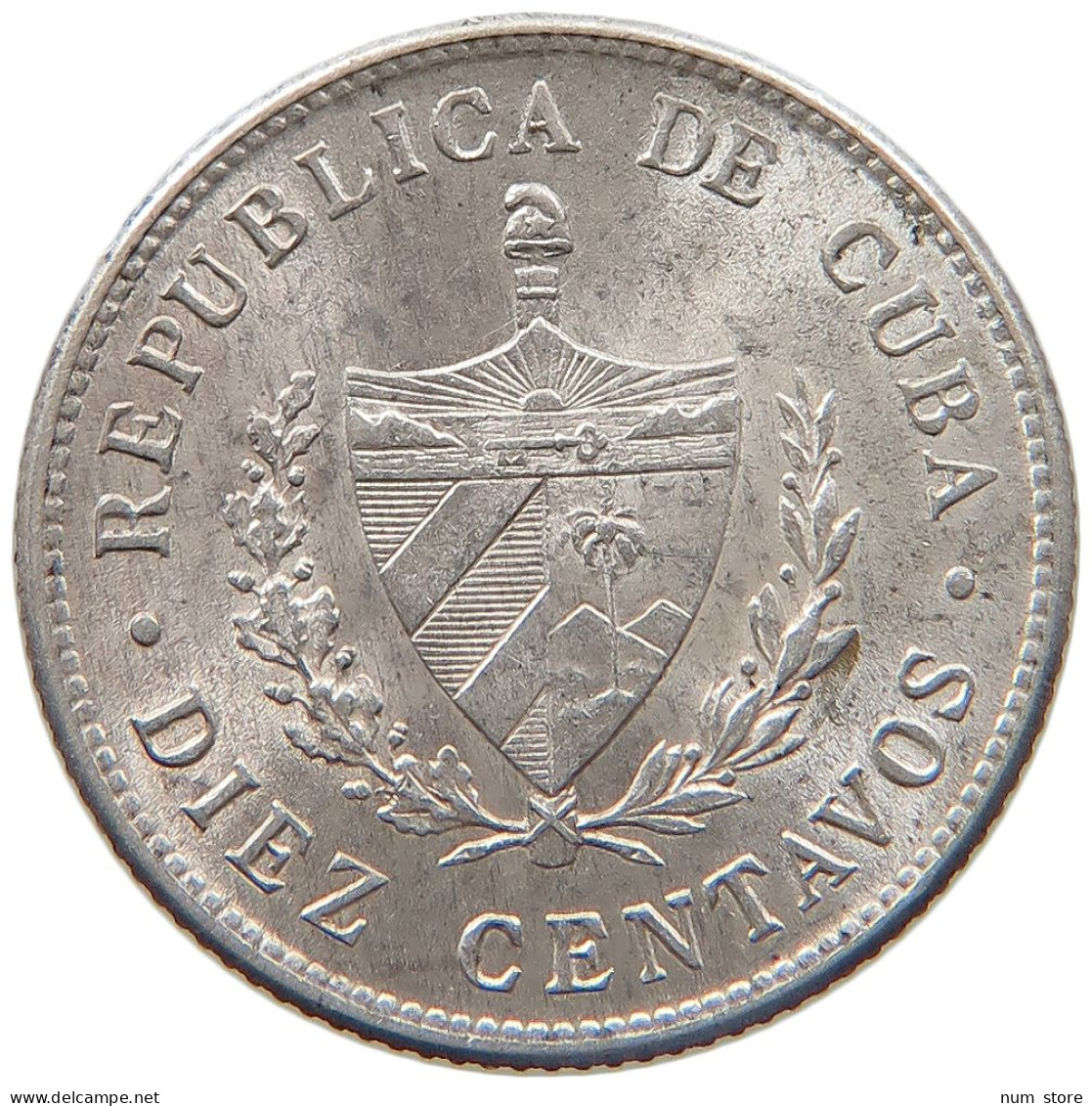 CUBA 10 CENTAVOS 1920  #MA 103621 - Cuba