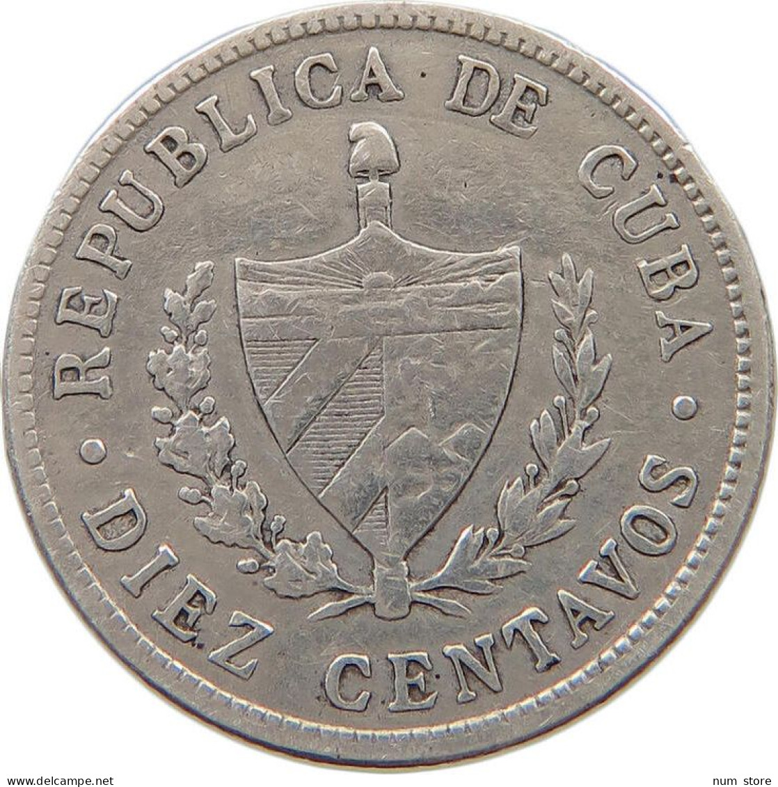 CUBA 10 CENTAVOS 1920  #MA 020761 - Cuba