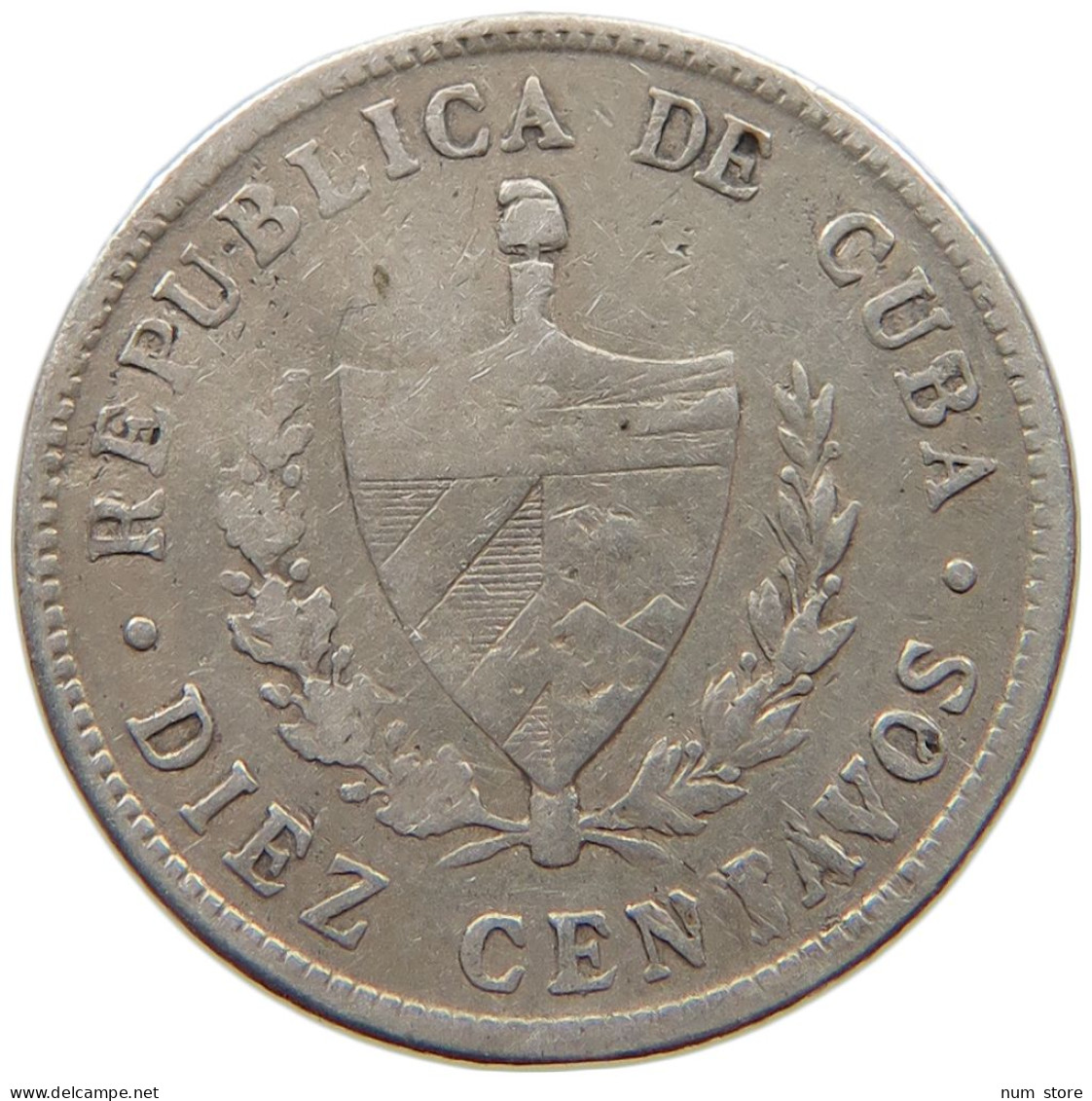 CUBA 10 CENTAVOS 1920  #MA 015102 - Cuba