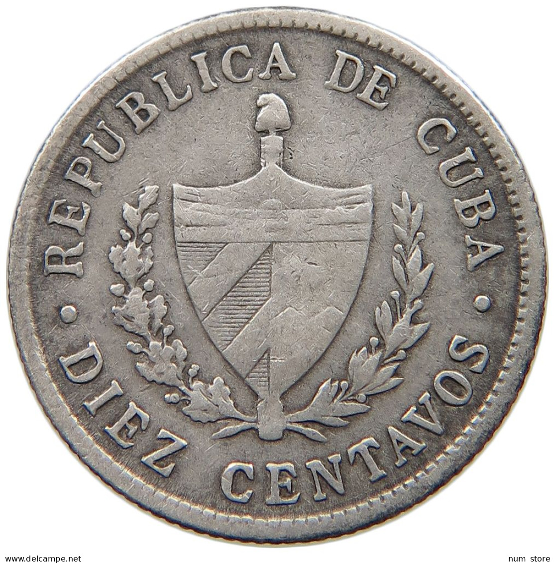 CUBA 10 CENTAVOS 1915  #MA 017791 - Kuba