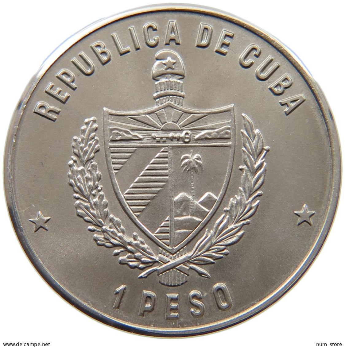 CUBA 1 PESO 1986  #MA 012577 - Cuba