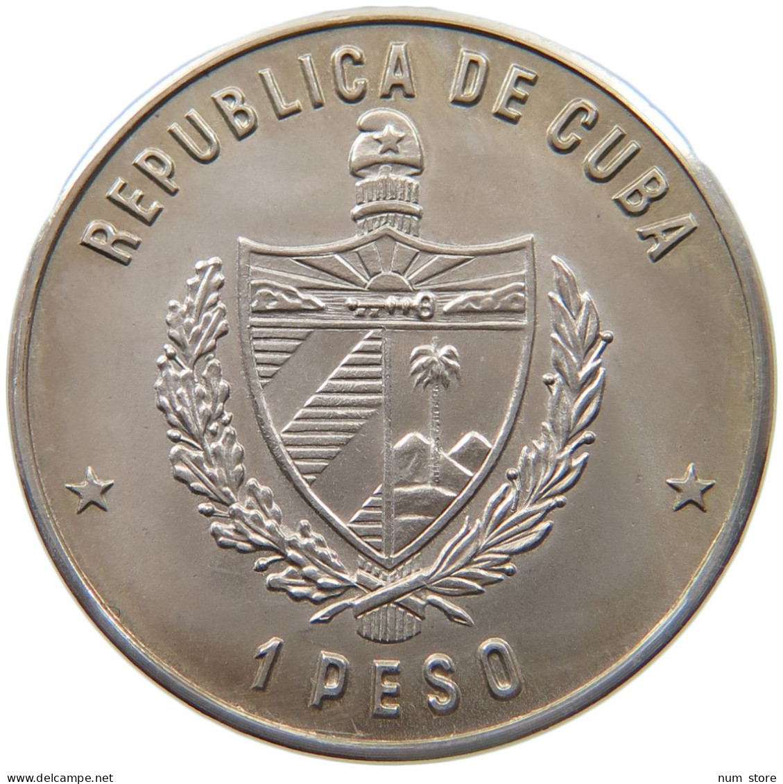 CUBA 1 PESO 1981  #MA 016136 - Cuba