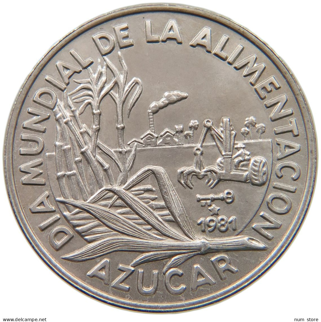 CUBA 1 PESO 1981  #MA 016137 - Kuba