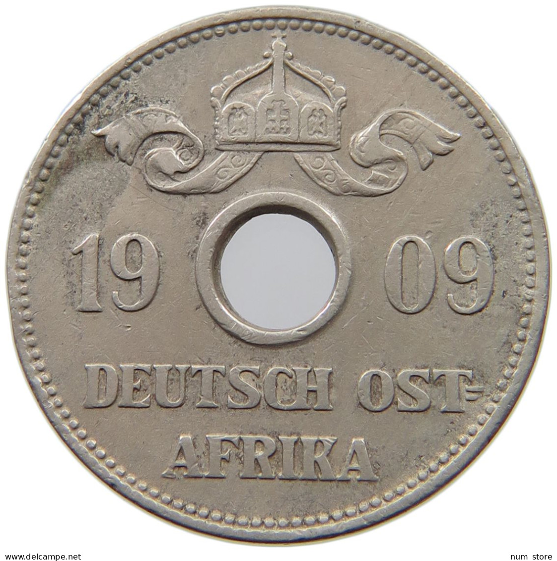 DEUTSCH OSTAFRIKA 10 HELLER 1909 J J719 10 HELLER J #MA 002021 - Afrique Orientale Allemande