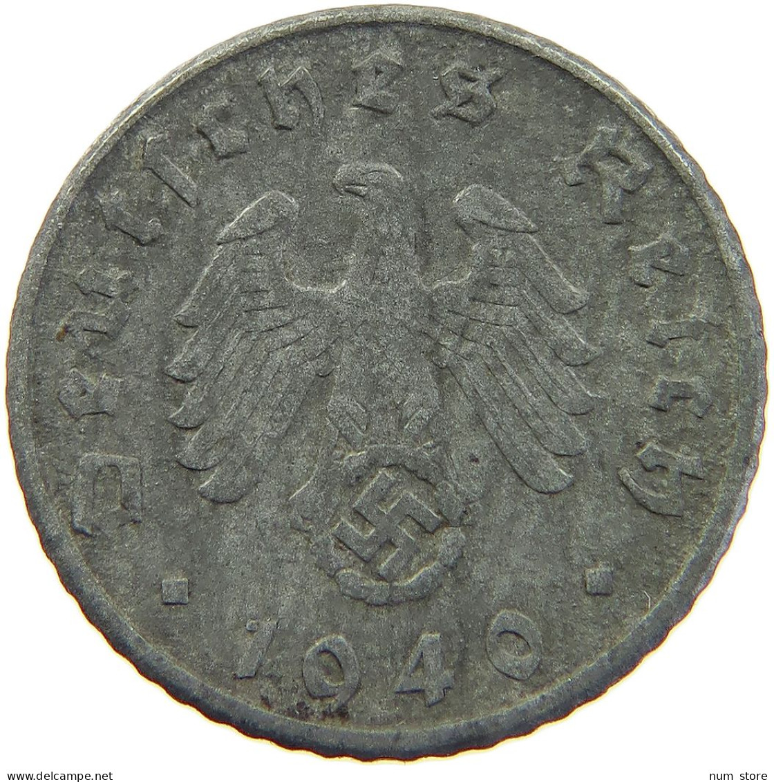 DRITTES REICH 5 REICHSPFENNIG 1940 G  #MA 102701 - 5 Reichspfennig