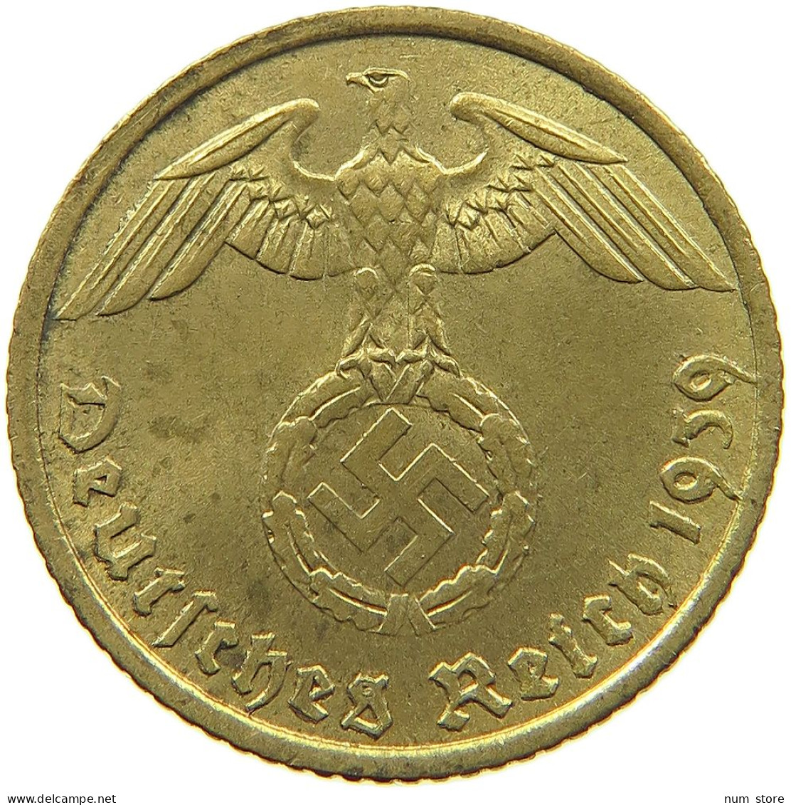 DRITTES REICH 5 REICHSPFENNIG 1939 A  #MA 098983 - 5 Reichspfennig