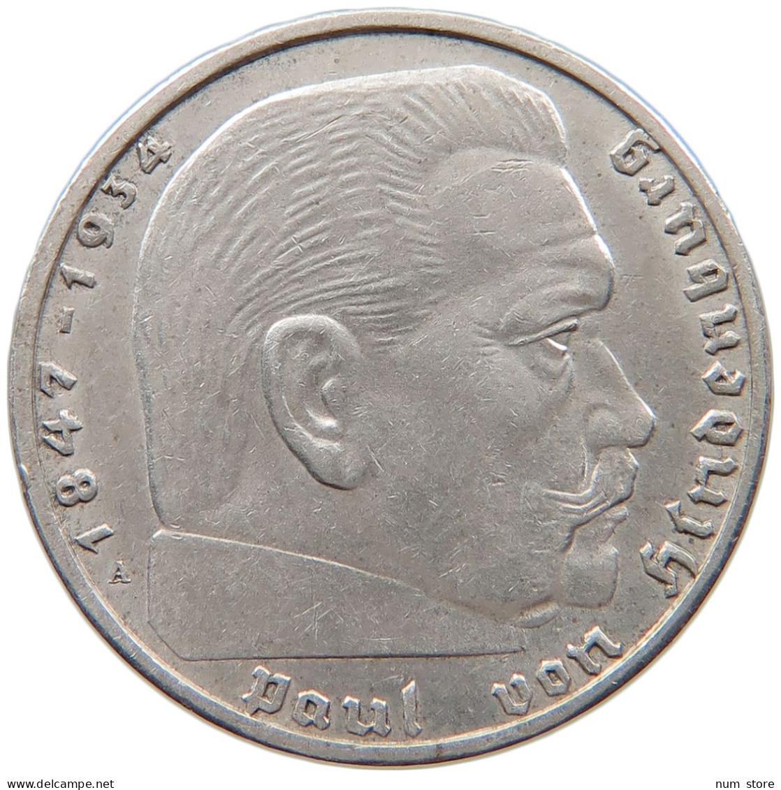 DRITTES REICH 2 MARK 1938 A  #MA 068785 - 2 Reichsmark