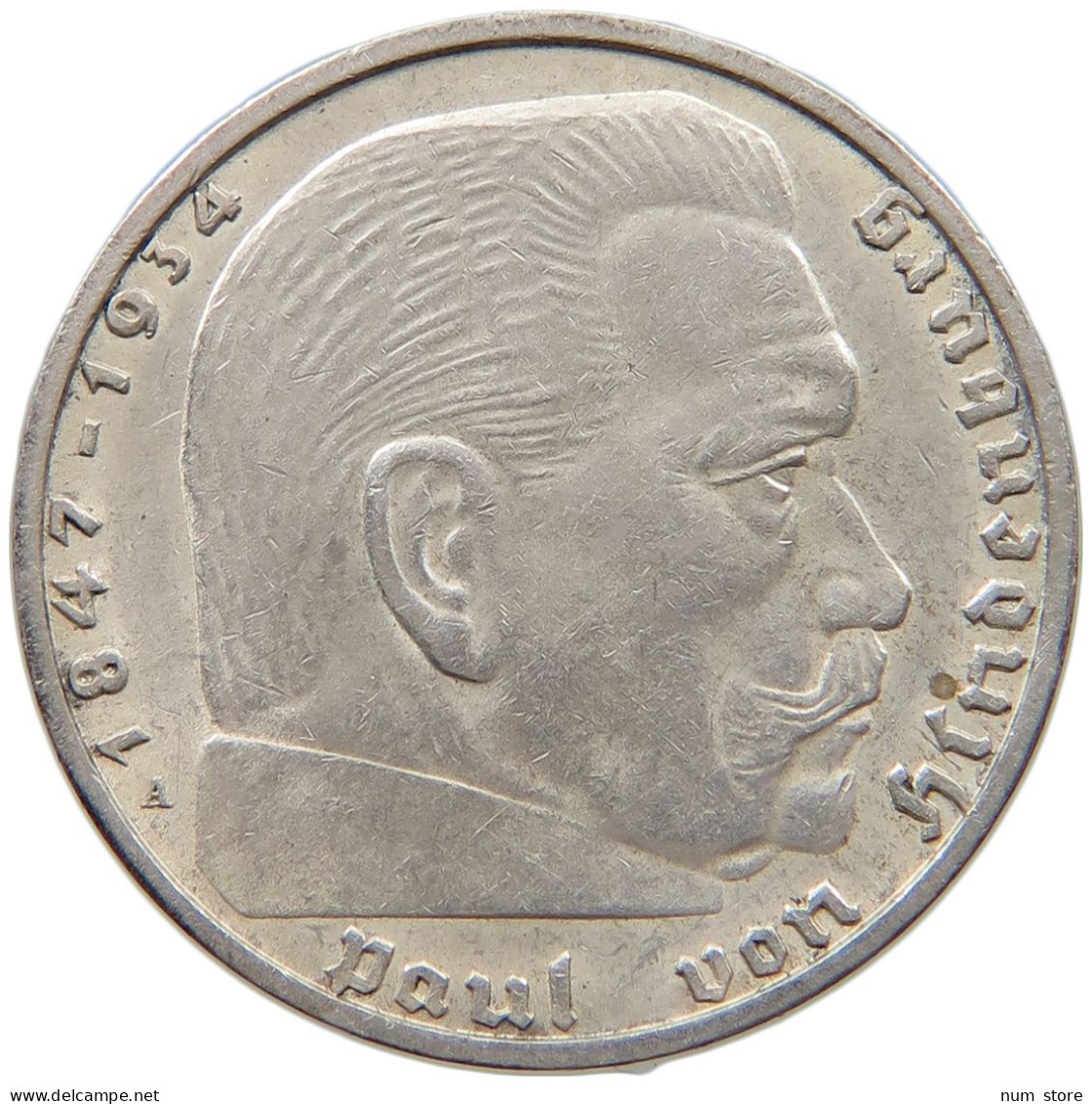 DRITTES REICH 2 MARK 1938 A  #MA 020958 - 2 Reichsmark