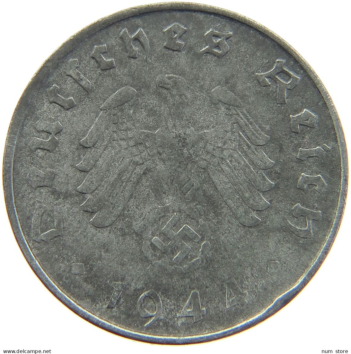 DRITTES REICH 10 PFENNIG 1944 G  #MA 102680 - 10 Reichspfennig