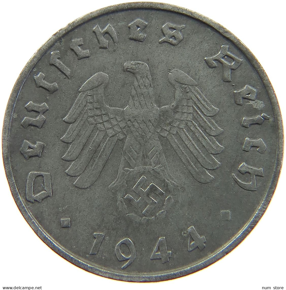 DRITTES REICH 10 PFENNIG 1944 G  #MA 102689 - 10 Reichspfennig