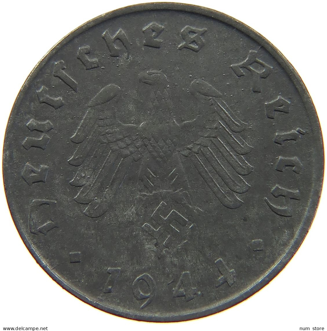 DRITTES REICH 10 PFENNIG 1944 G  #MA 102664 - 10 Reichspfennig