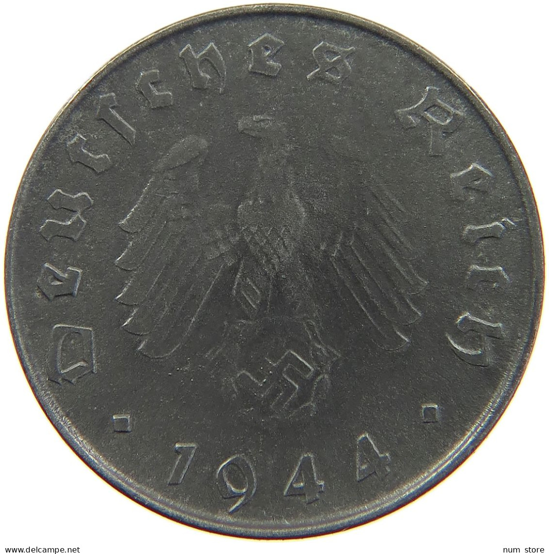 DRITTES REICH 10 PFENNIG 1944 G  #MA 102656 - 10 Reichspfennig