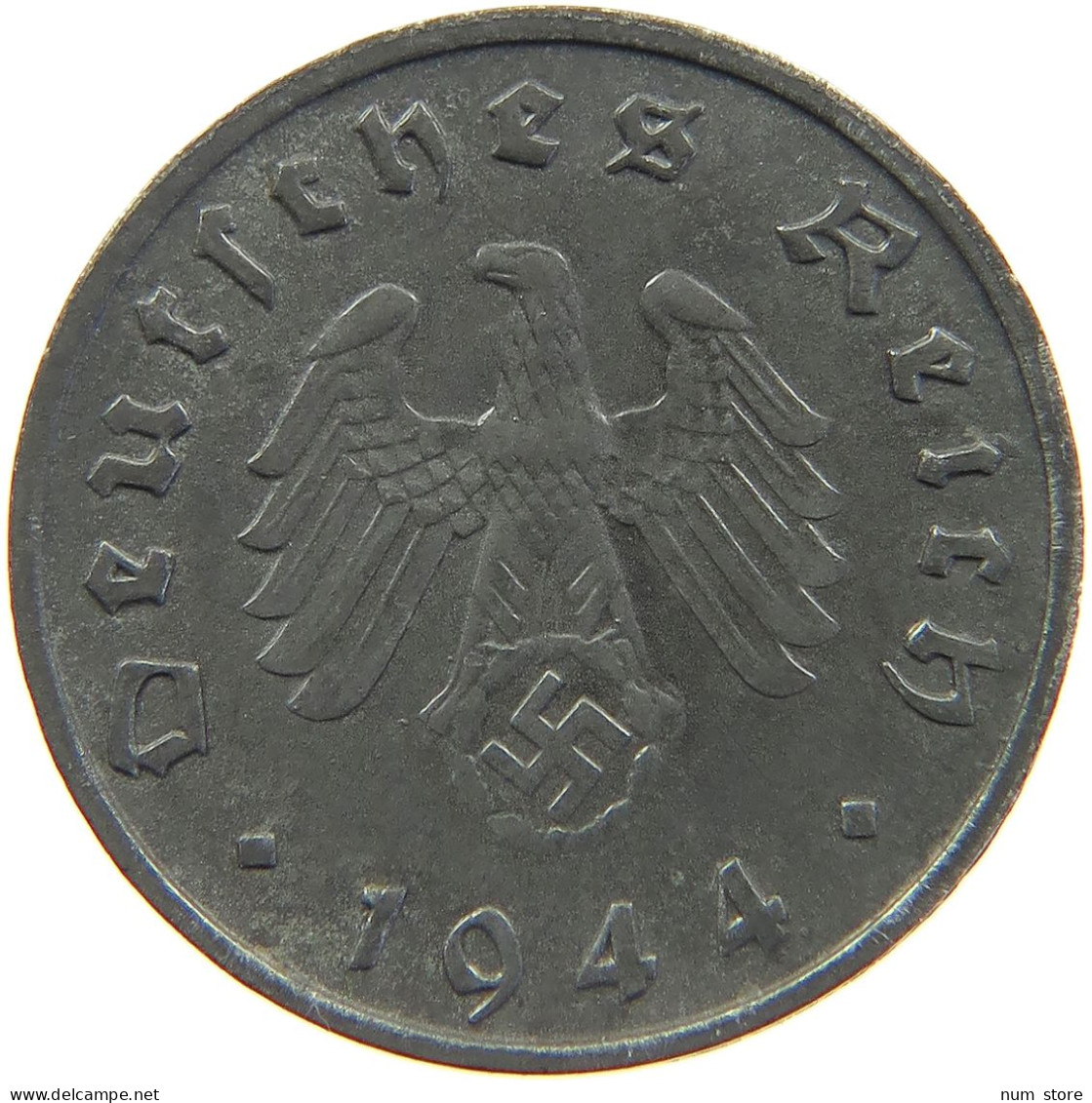 DRITTES REICH 10 PFENNIG 1944 F  #MA 102667 - 10 Reichspfennig