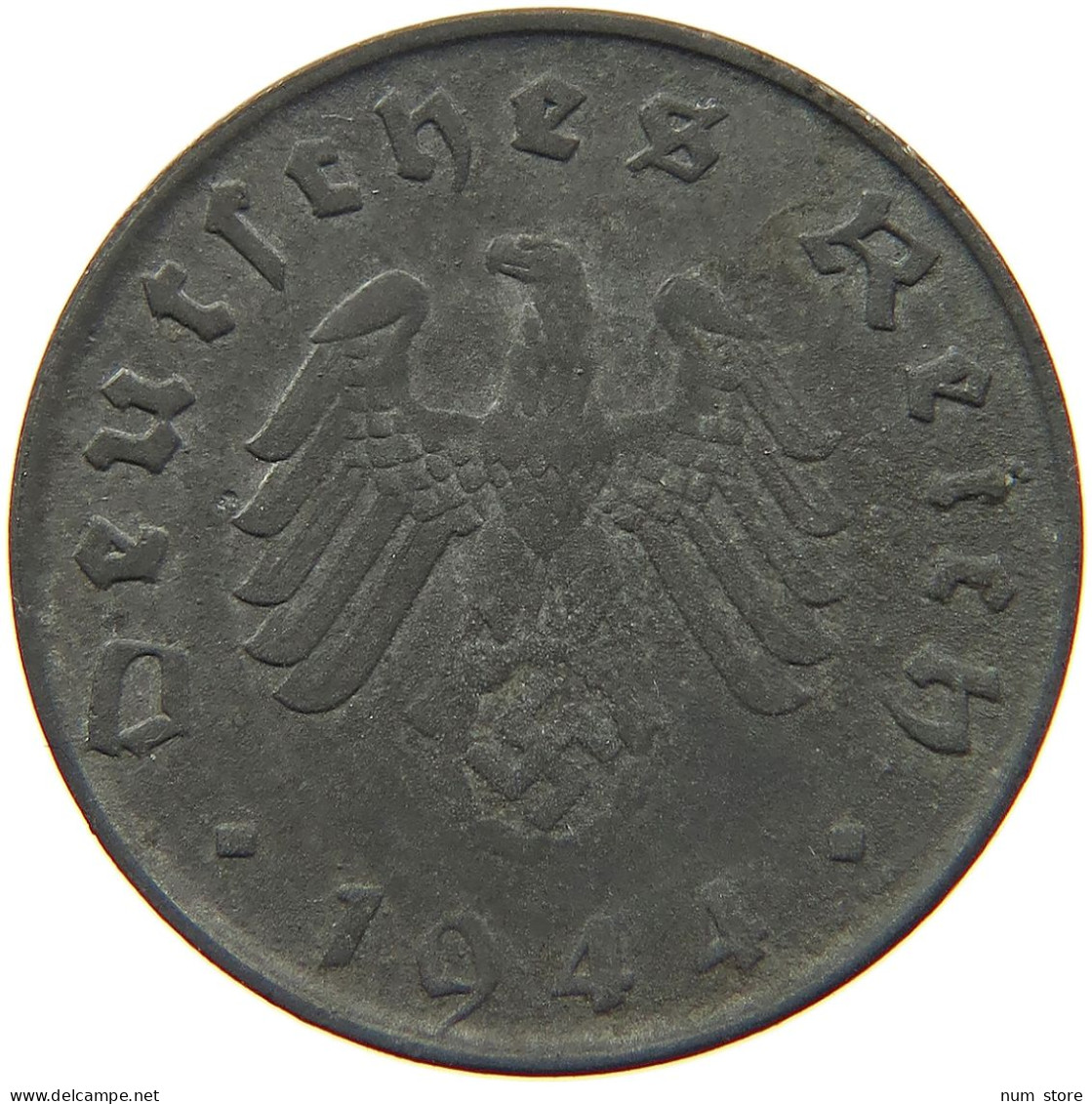 DRITTES REICH 10 PFENNIG 1944 E  #MA 067980 - 10 Reichspfennig