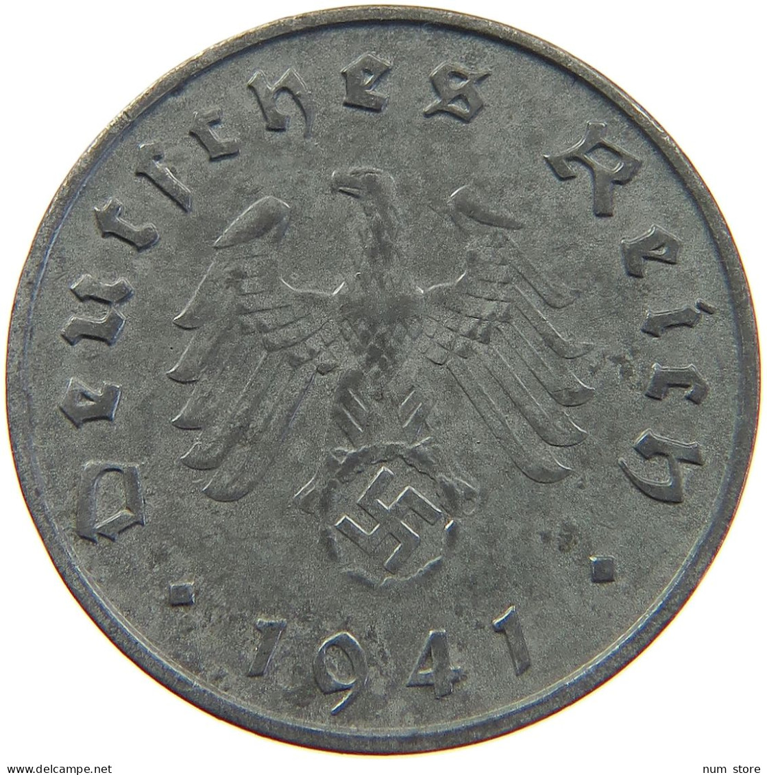 DRITTES REICH 10 PFENNIG 1941 F  #MA 102683 - 10 Reichspfennig