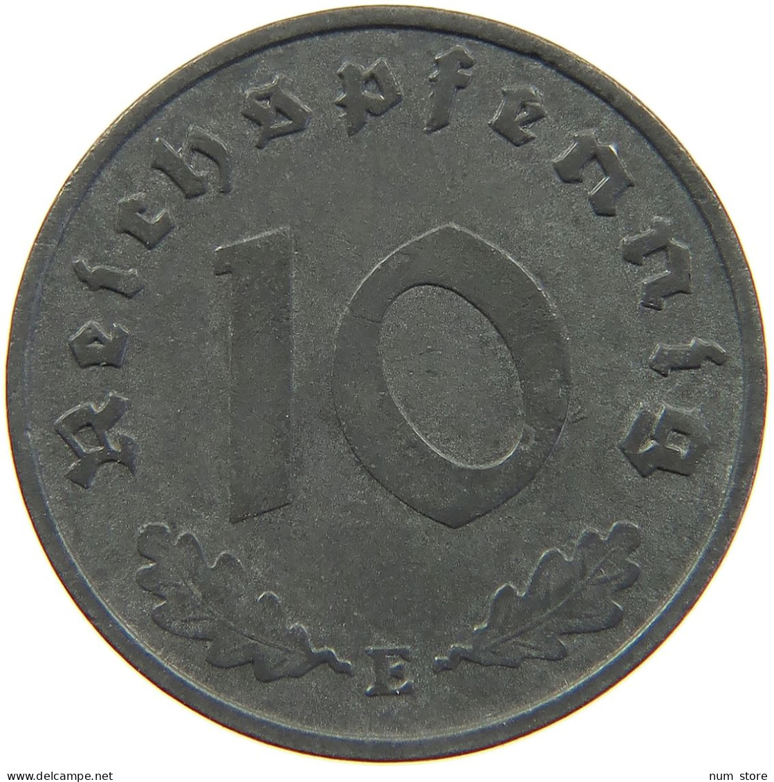 DRITTES REICH 10 PFENNIG 1940 E  #MA 102658 - 10 Reichspfennig