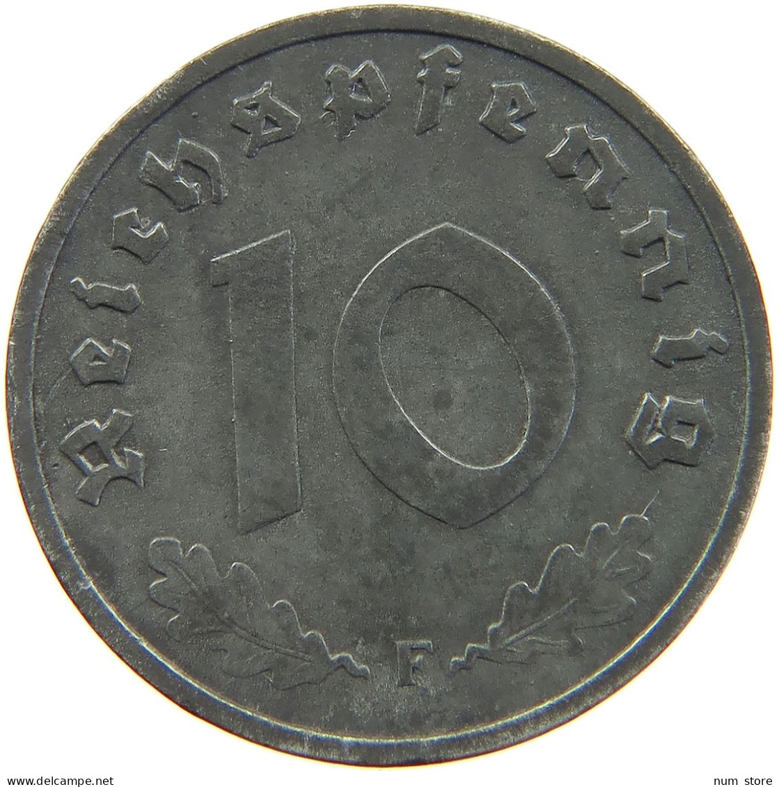 DRITTES REICH 10 PFENNIG 1940 F  #MA 102668 - 10 Reichspfennig