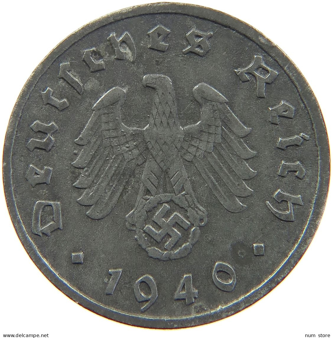 DRITTES REICH 10 PFENNIG 1940 F  #MA 102668 - 10 Reichspfennig