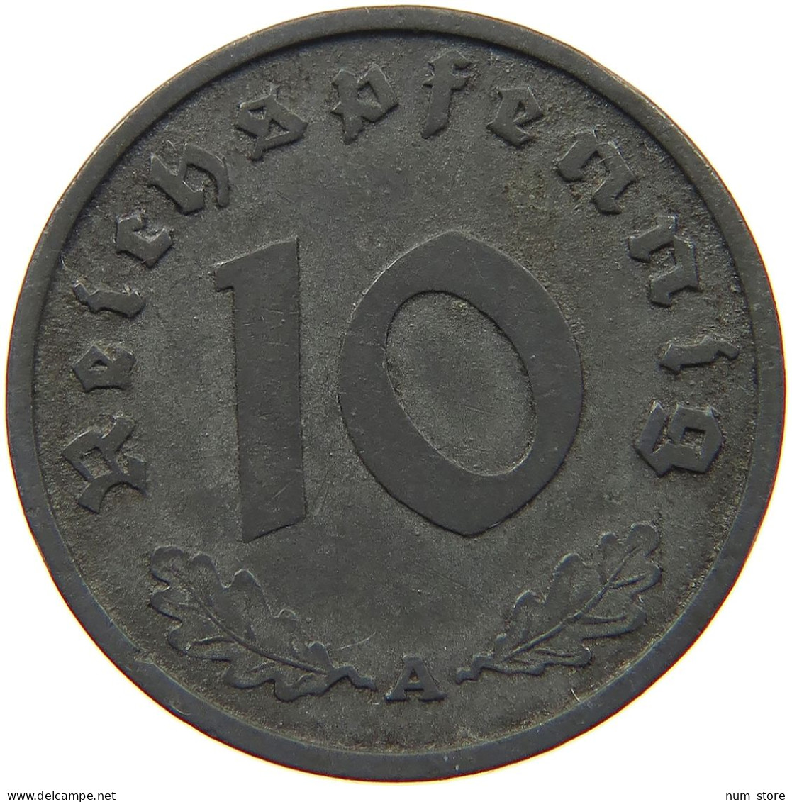 DRITTES REICH 10 PFENNIG 1940  #MA 067979 - 10 Reichspfennig